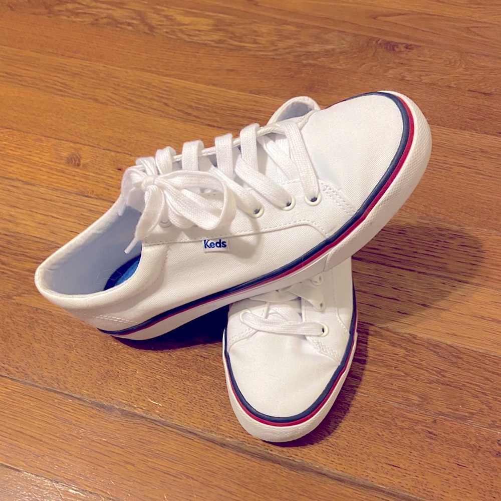 White like new Keds